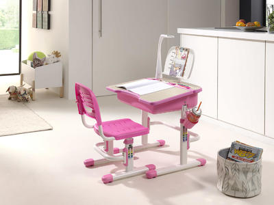 Rostoucí stůl Comfort pink