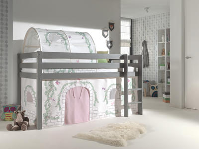 Dětské postele Pino nabízejí desítky různých dekoračních látek