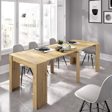 Jedálenský stôl rozkladací, písací stôl, komoda v jednom, Kiona industry