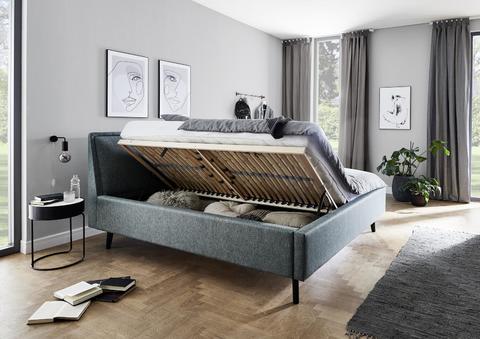 Čalúnená posteľ s priestorom 180 Fritzz ocean