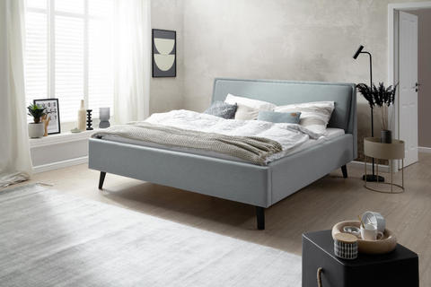 Čalúnená posteľ s priestorom 180 Fritzz ice blue