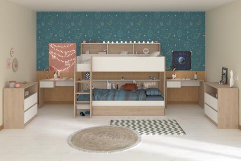 Detská izba s poschodovou posteľou Shelter I