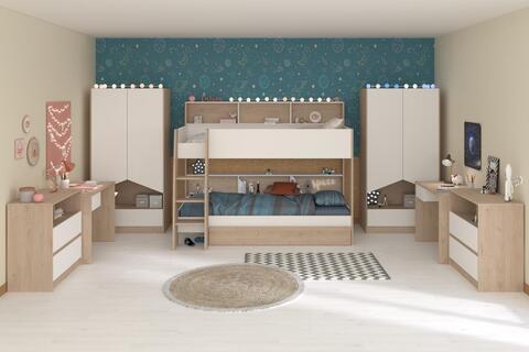 Detská izba s poschodovou posteľou Shelter maxi