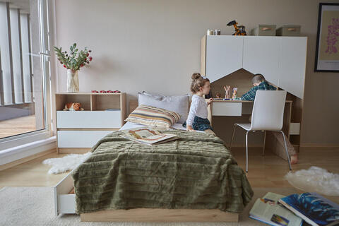 Detský nábytok v škandinávskom dizajne Shelter, oak