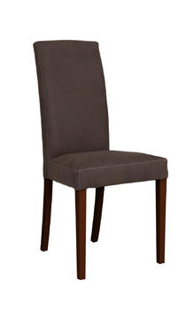 Jedálenská stolička Ava 2 ks - čalúnená, hnedá
