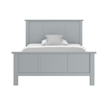 Rustikálna posteľ Margaux grey