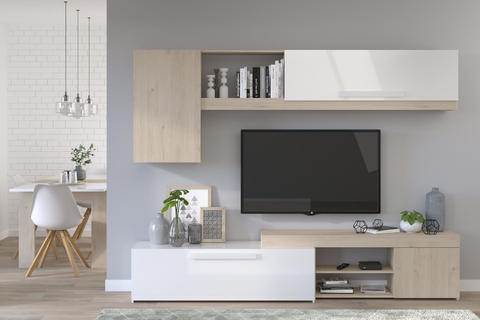 Obývacia stena v minimalistickom dizajne On Air