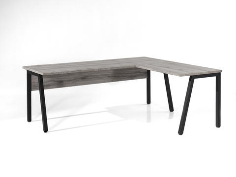 Rohový písací stôl Pronto 150 grey