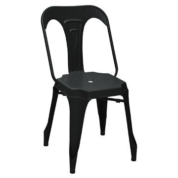 Jedálenská stolička Industriell black