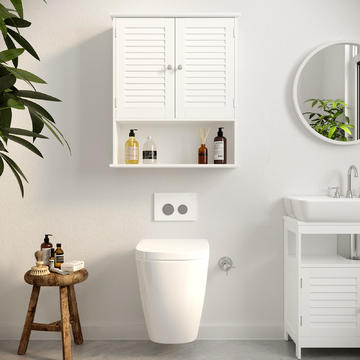 Závesná kúpeľňová skrinka v provensálskom dizajne BBCII
