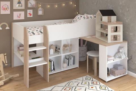 Multifunkčná detská posteľ pre dievčatá Finland