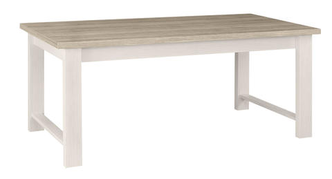 Jedálenský stôl v country dizajne Toscane, white ash