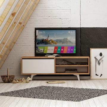 Televízny stolík v škandinávskom dizajne Scandi - Mike