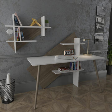 Dizajnový písací stôl Lagomood white