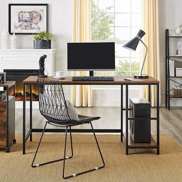 Písací stôl v industriálnom dizajne LWD brown XL