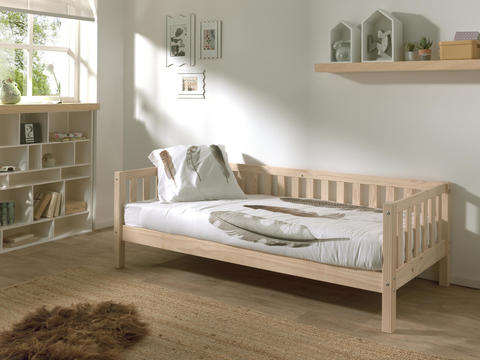 Detská posteľ z masívu Fritz simple natural