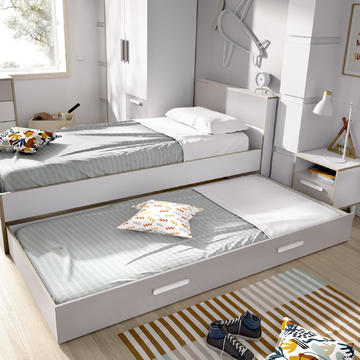 Detská posteľ s prístelkou Boreal grey