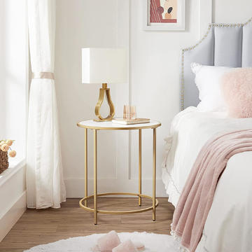 Nábytok a dekorácie do spálne, kúpeľne - kolekcia Gold-pink