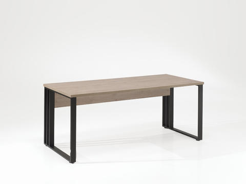 Písací stôl s kovovou konštrukciou Rio spring oak extra large
