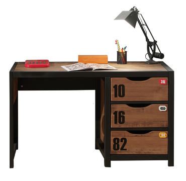Detský písací stôl z masívu Alex AXBU1319