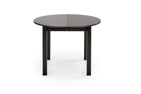 Jedálenský stôl rozkladací okrúhly STM black