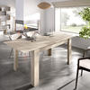 Rozkladací jedálenský stôl Dine natural oak