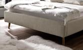 Čalúnená posteľ s priestorom 180 Latti beige