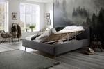 Čalúnená posteľ s priestorom 140 Mathew cord gray
