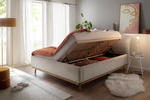 Čalúnená posteľ s priestorom 180 Milano beige