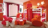Jeden z obľúbených návrhov detskej izby pre slečnu
