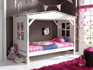 Detská posteľ z masívu pre dievčatá Pino-PICB9014