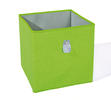 Látkový box Widdy v zelenom prevedení