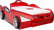 Detská posteľ s prístelkou auto Champion 90-190 - white