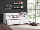 Detská posteľ s prístelkou a zásuvkami Robin ROKB9014