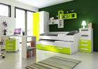 Detská posteľ multifunkčná B - zelená