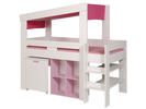 Detská poschodová posteľ Biotiful - pink