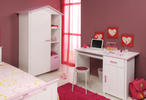 Detská poschodová posteľ Biotiful - pink