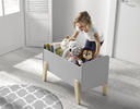 Detský nábytok od narodenia až po dospelosť sivý - kolekcia Kiddy
