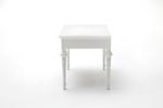Biely rustikálny písací stôl Provence