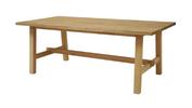 Jedálenský stôl s doskou z recyklovaného dreva dub 160 cm Country