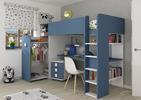 Detský nábytok pre chlapcov Cascina, smoky blue - kolekcia