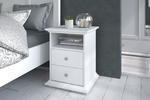 Rustikálny nábytok do spálne v ponuke dielov - kolekcia Margaux white