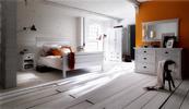 Spálňa v provensálskom dizajne s posteľami na výber - Halifax