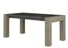 Dizajnový jedálenský stôl Rita grey oak