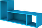 Poschodová posteľ pre tri deti Bo7 - carribean blue