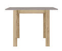 Rozkladací barový stôl v industriálnom dizajne Exit oak