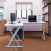 Rohový písací stôl v trendy dizajne LCD - new style