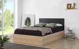 Dizajnová posteľ s úložným priestorom 160x200 Natural II