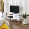 Televízny stolík v tradičnom škandinávskom dizajne LTV white
