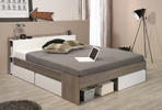 Manželská posteľ s zásuvkami Most-1330L260